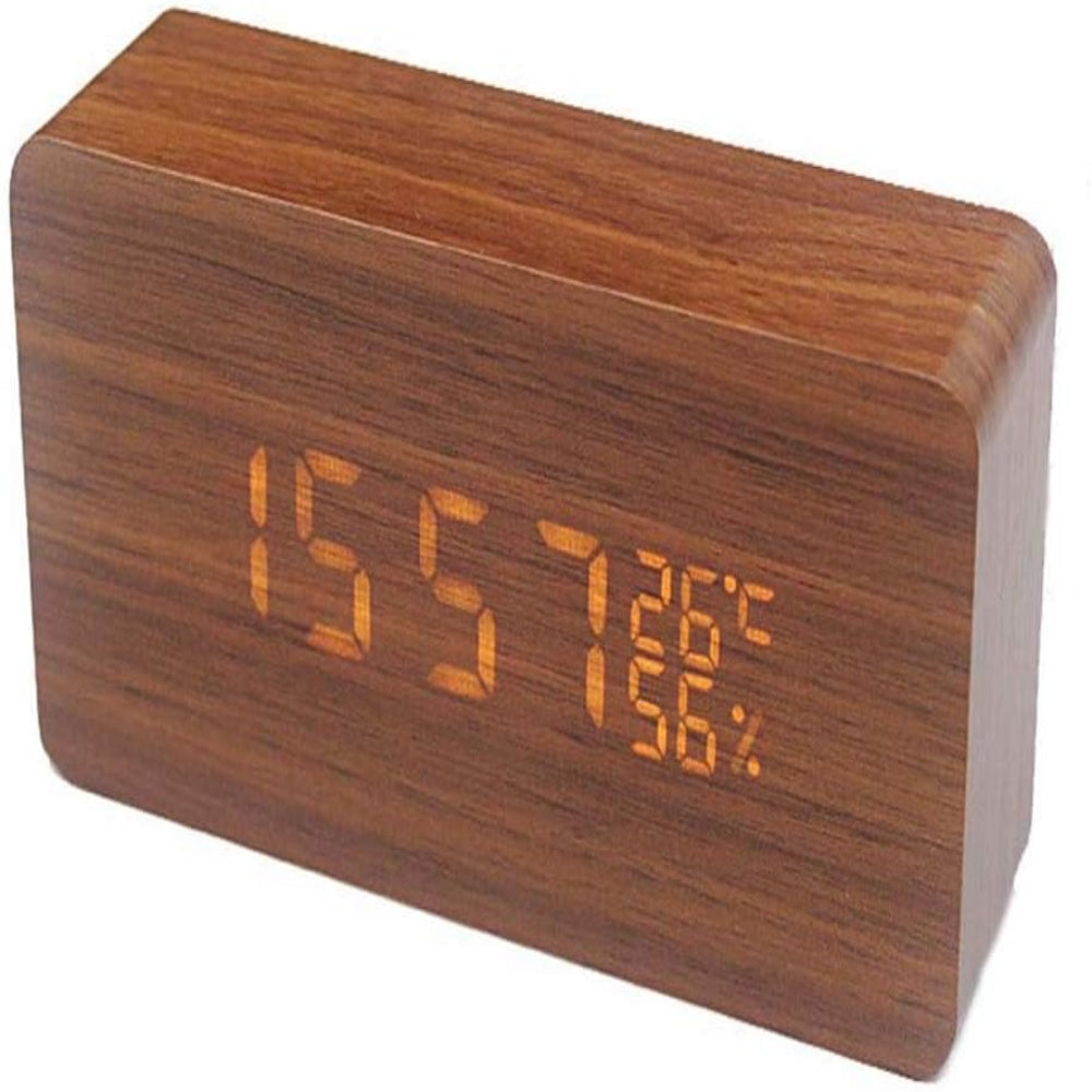 LED Clock With Voice Control – Modern Design And Smart Functionality