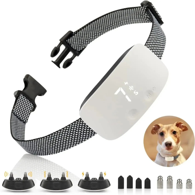 Collar Antiladridos para Perros – Recargable y Resistente al Agua