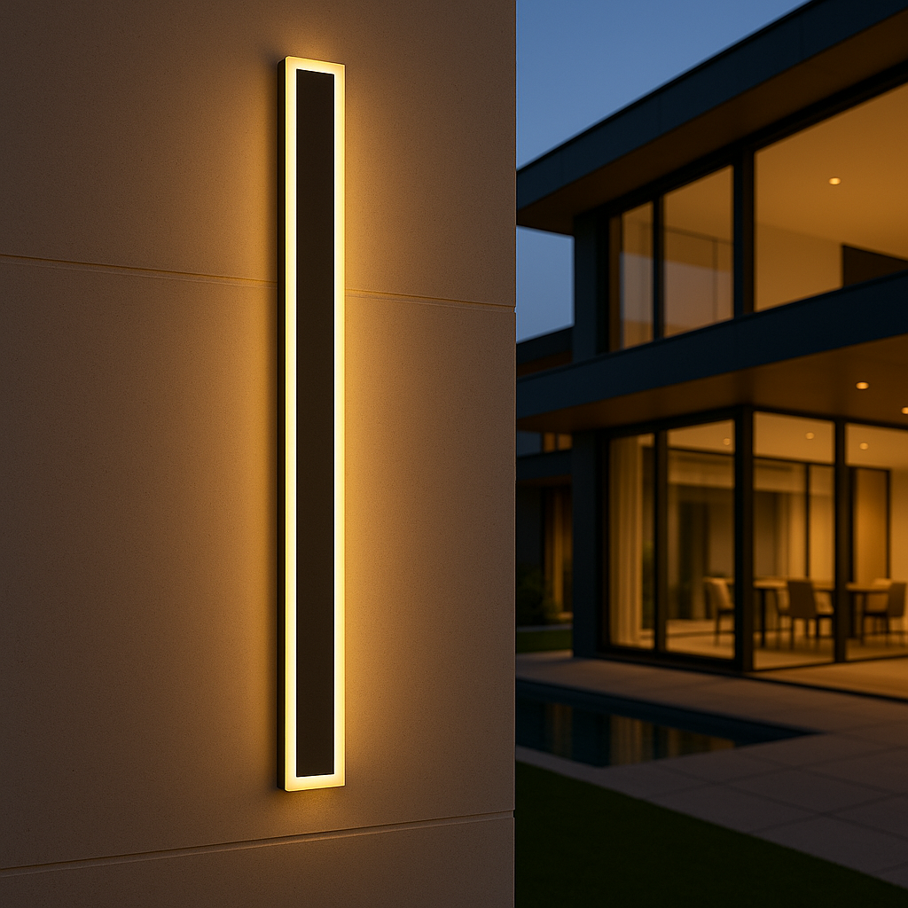 Modern Outdoor Wall Light – Ideal For Garden Or Facade