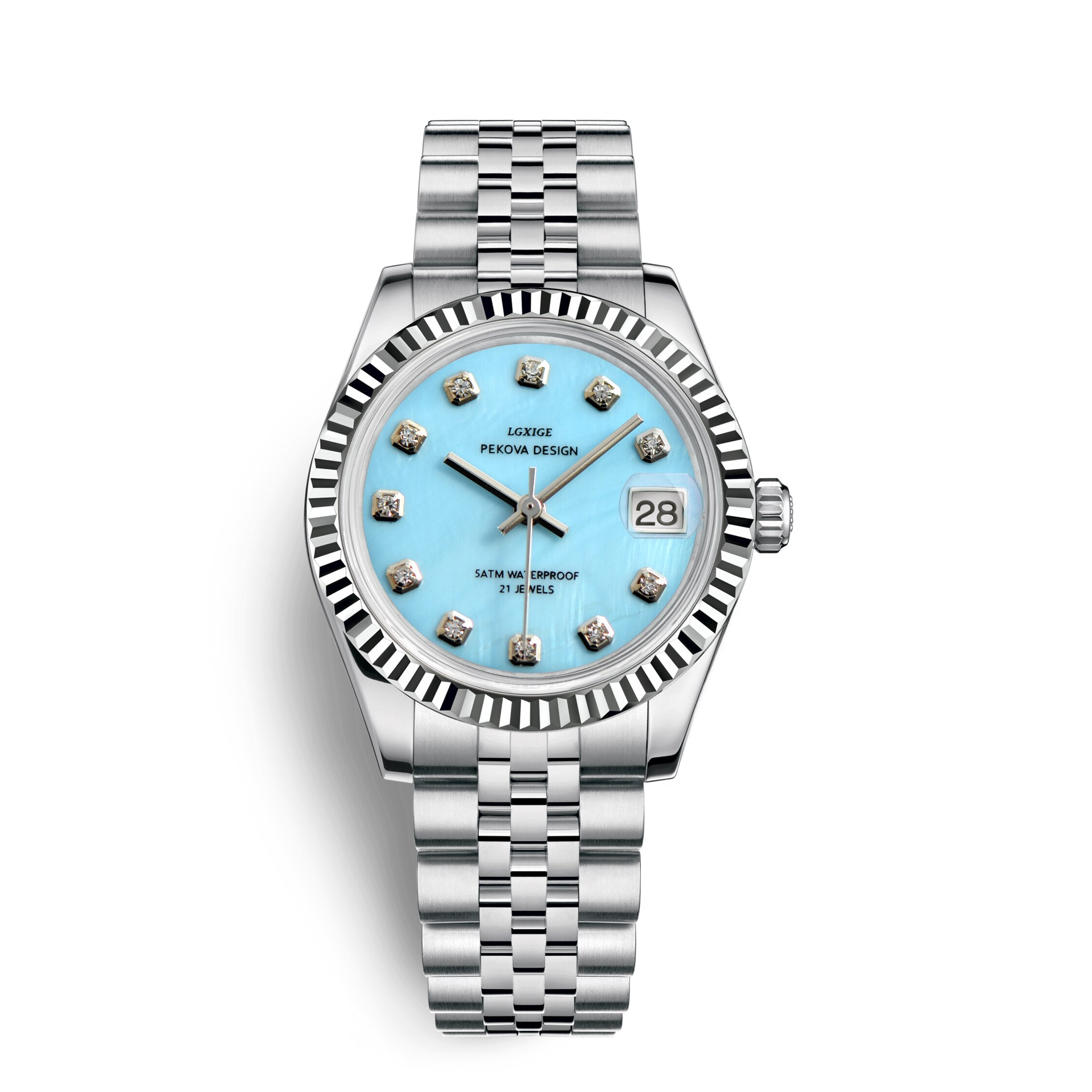 Classic Stainless Steel Strap Watch - Elegance & Everyday Reliability