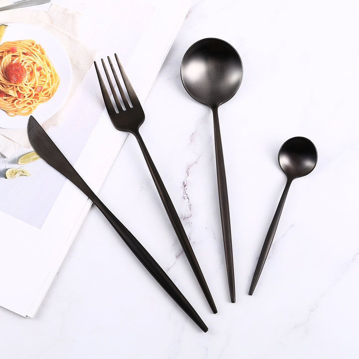مجموعة أدوات تناول الطعام الفاخرة – لطاولة أنيقة ومميزة