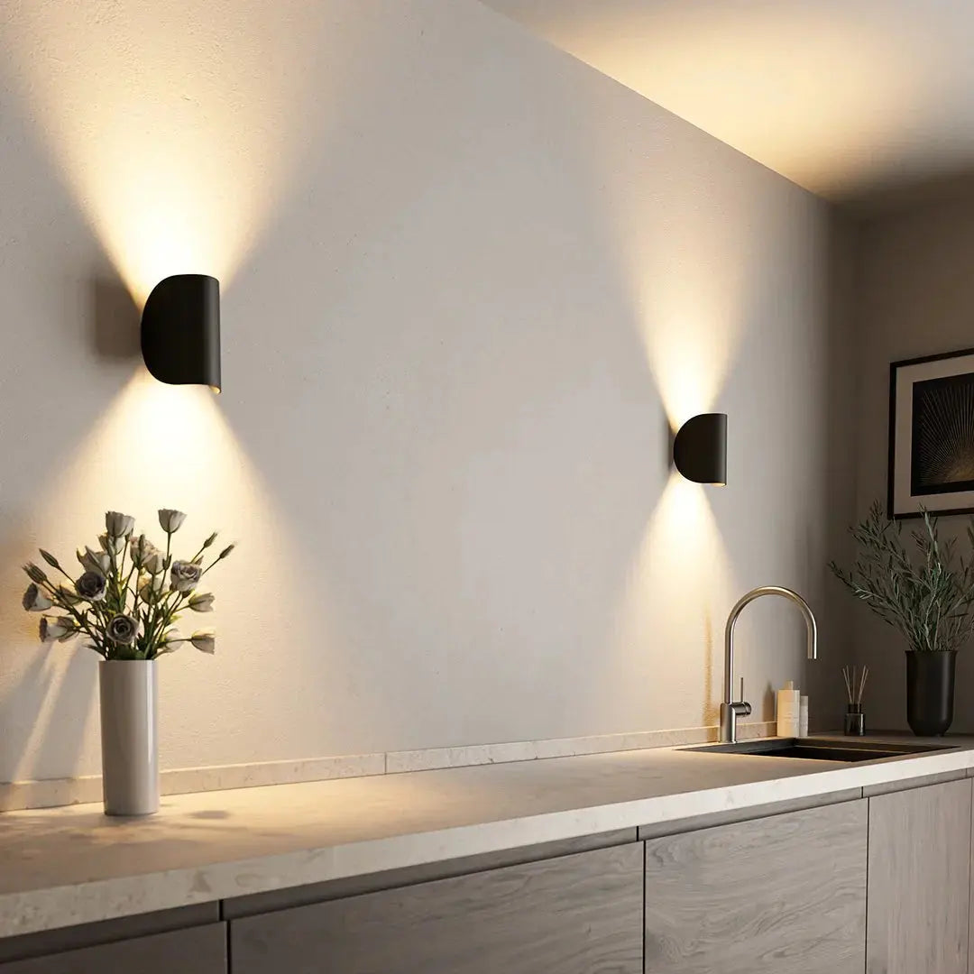 Elegant LED-vegglampe - elegant og moderne belysning