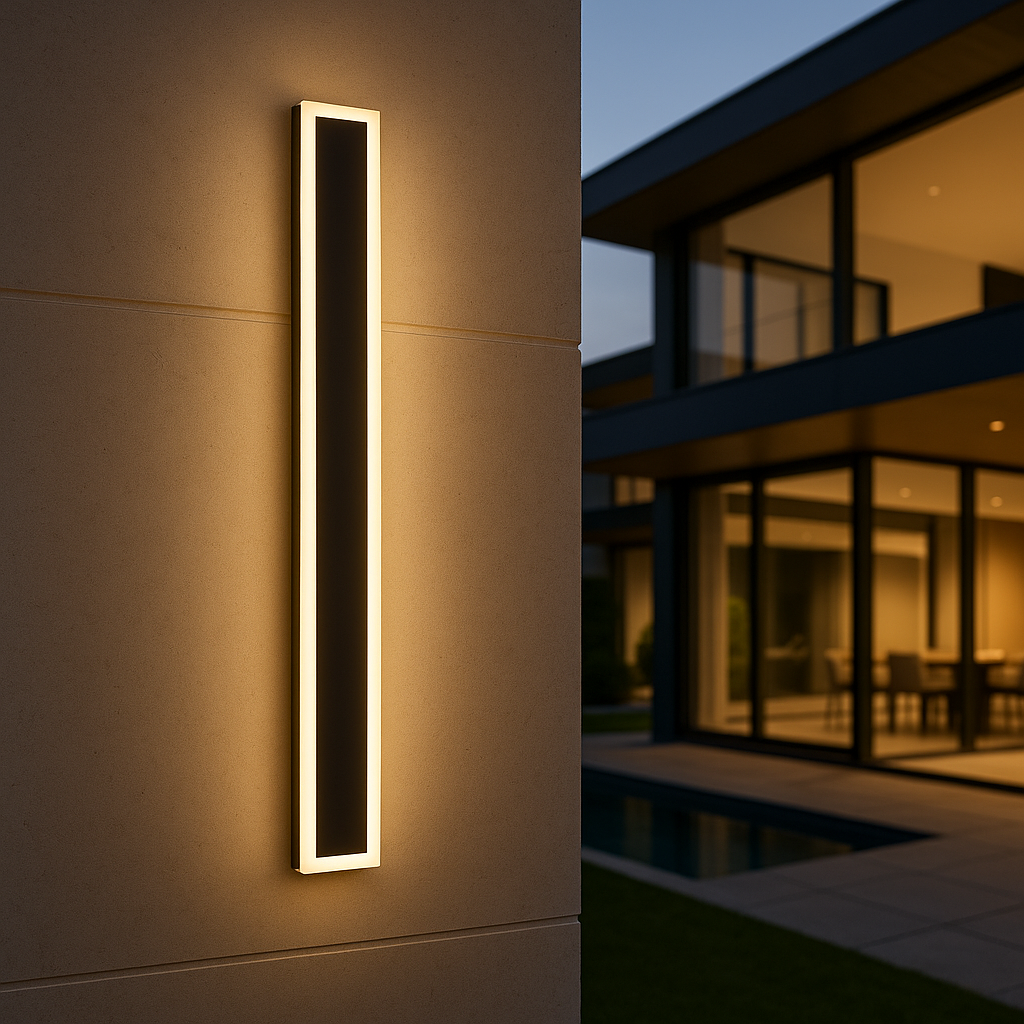 Modern Outdoor Wall Light – Ideal For Garden Or Facade
