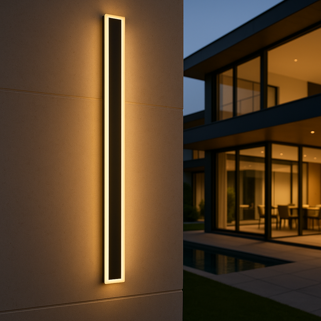 Modern Outdoor Wall Light – Ideal For Garden Or Facade