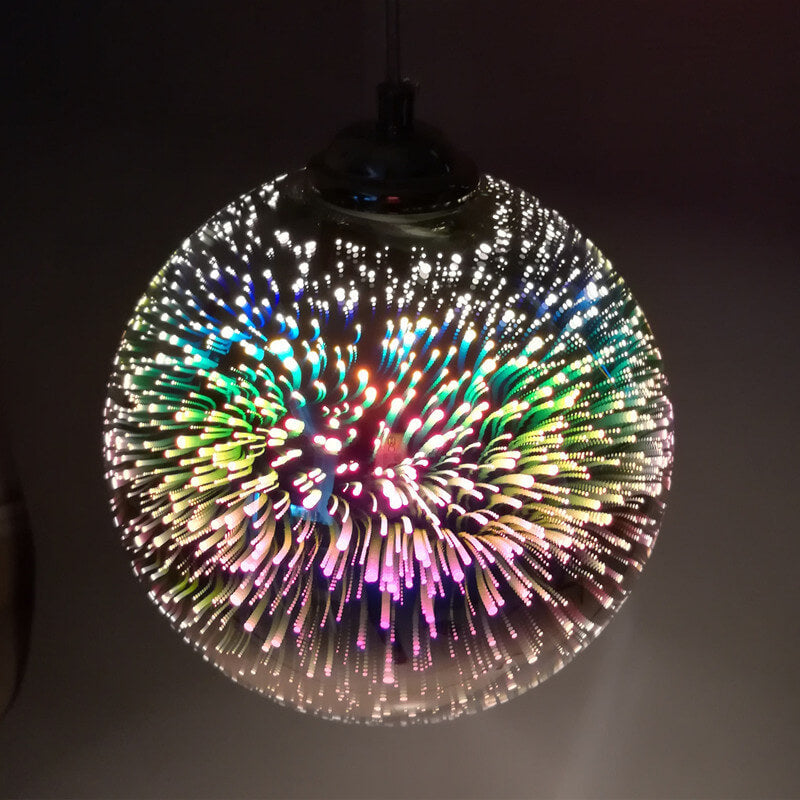 Moderní závěs s efektem ohňostroje – vizuální lesk a trendový design