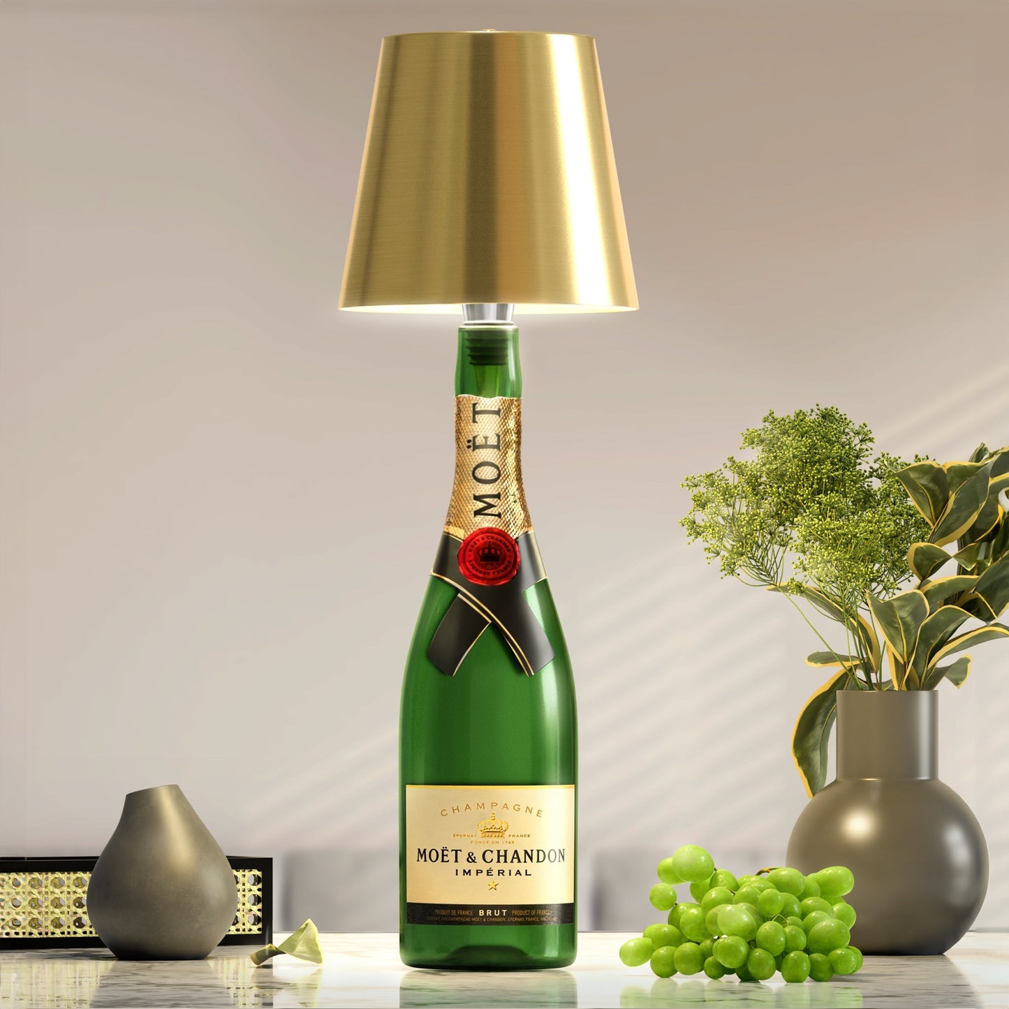 Lâmpada LED Recarregável – Transforme as Suas Garrafas em Iluminação