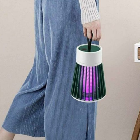 Lampe Anti-Insectes Portable — Protection Efficace Et Lumière Douce