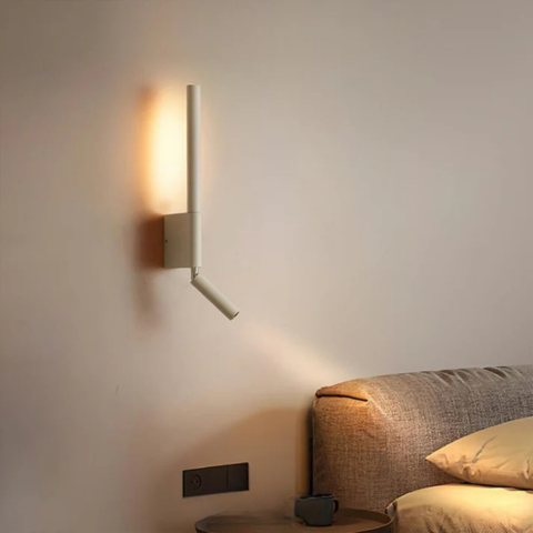 LED Τοίχου με Λάμπα Ανάγνωσης – Πρακτικό και Κομψό