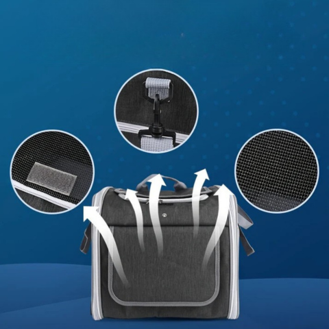 Udvidelig Cykelkurv til Dyr – Praktisk og Komfortabel