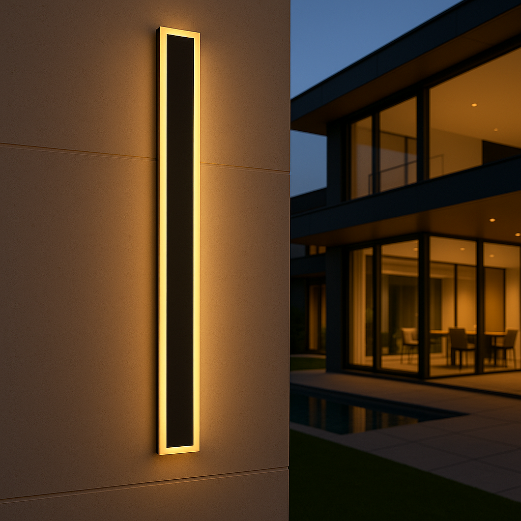 Modern Outdoor Wall Light – Ideal For Garden Or Facade