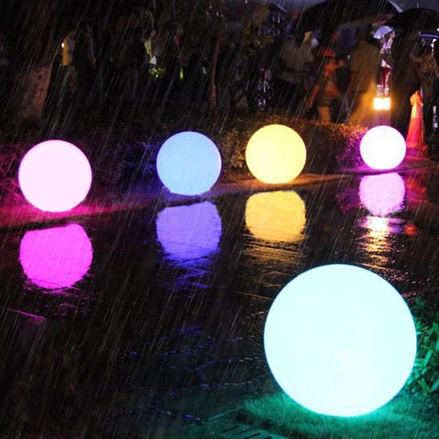 Sphère Lumineuse De Jardin