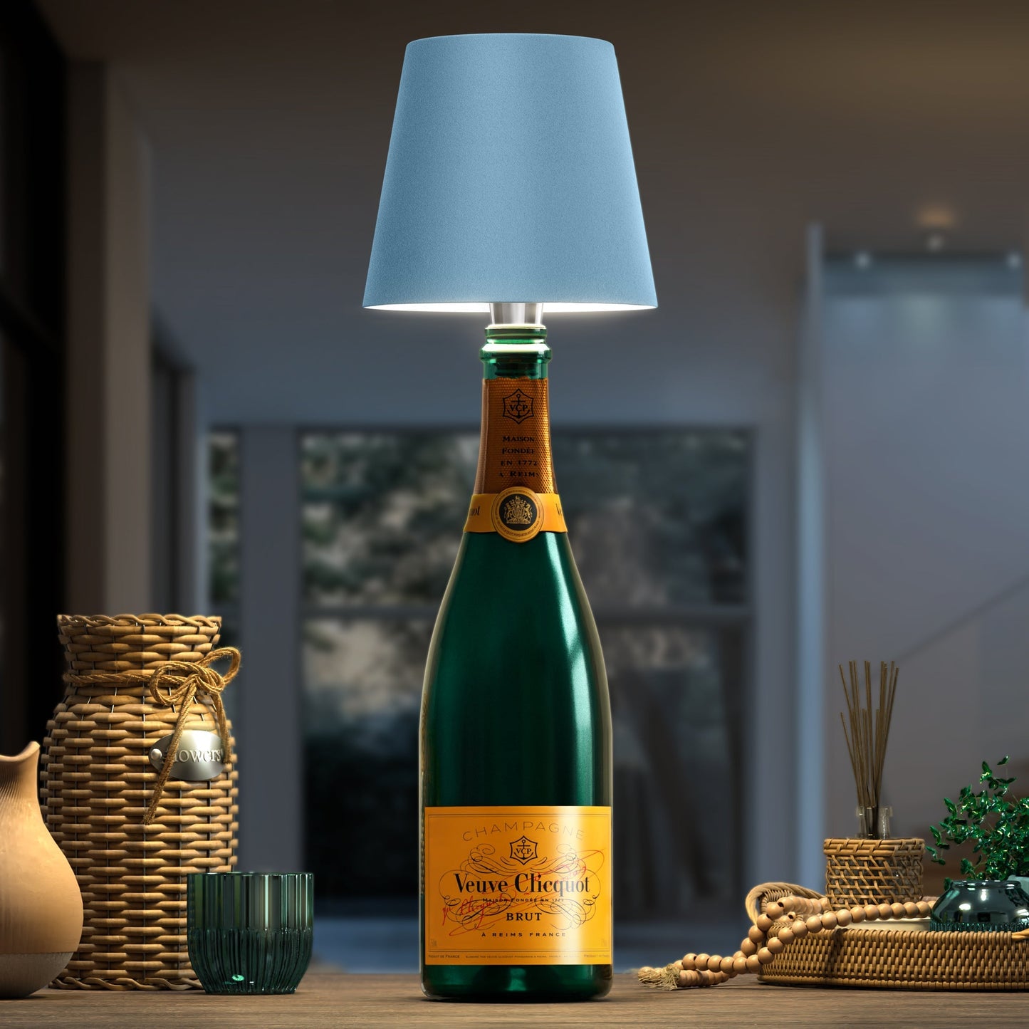 Lâmpada LED Recarregável – Transforme as Suas Garrafas em Iluminação