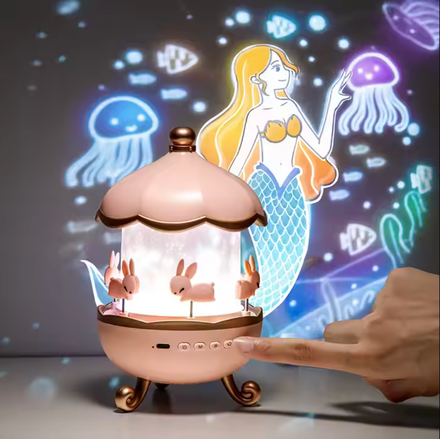 Nachtlamp Projector — Sterrenhemel In Licht