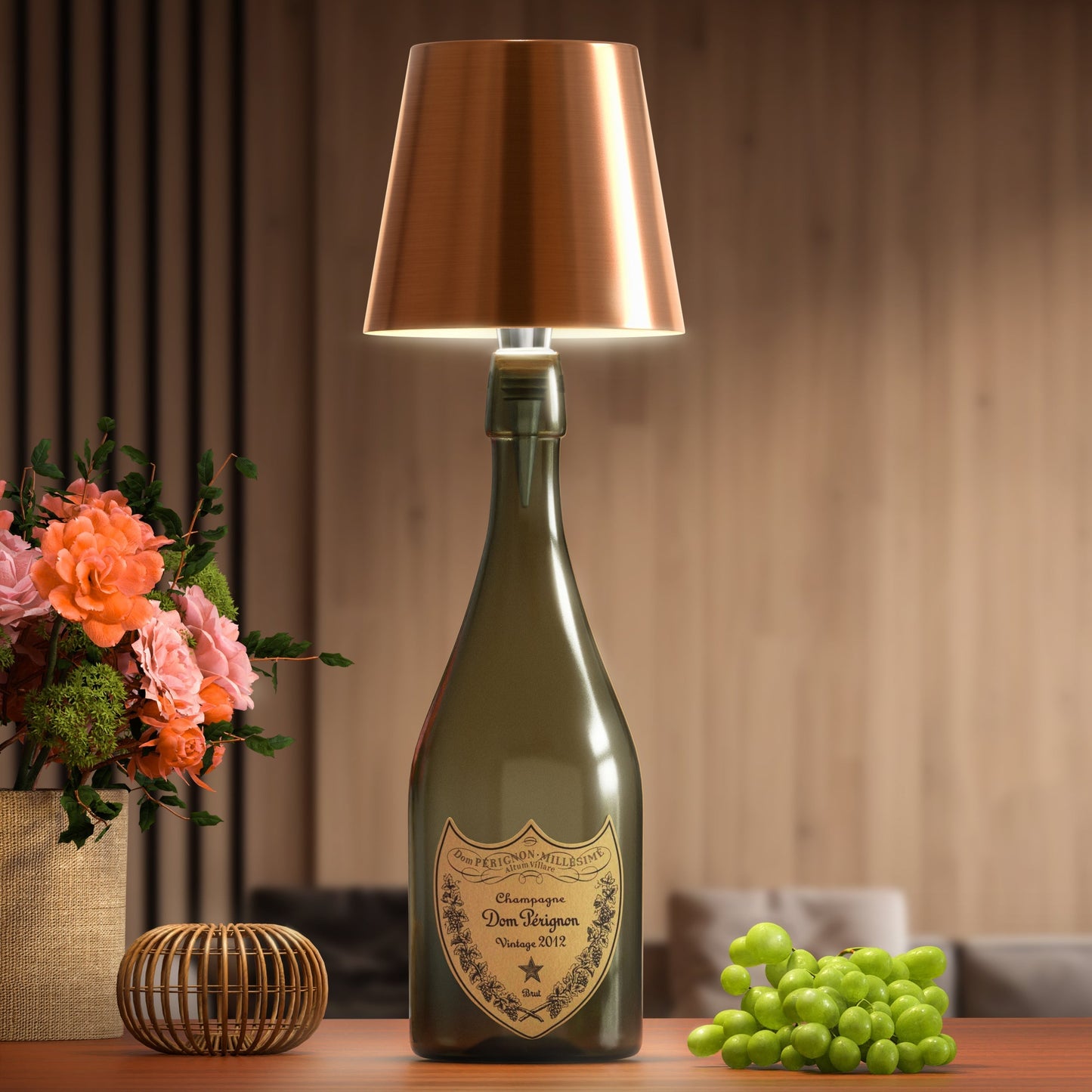 Lâmpada LED Recarregável – Transforme as Suas Garrafas em Iluminação