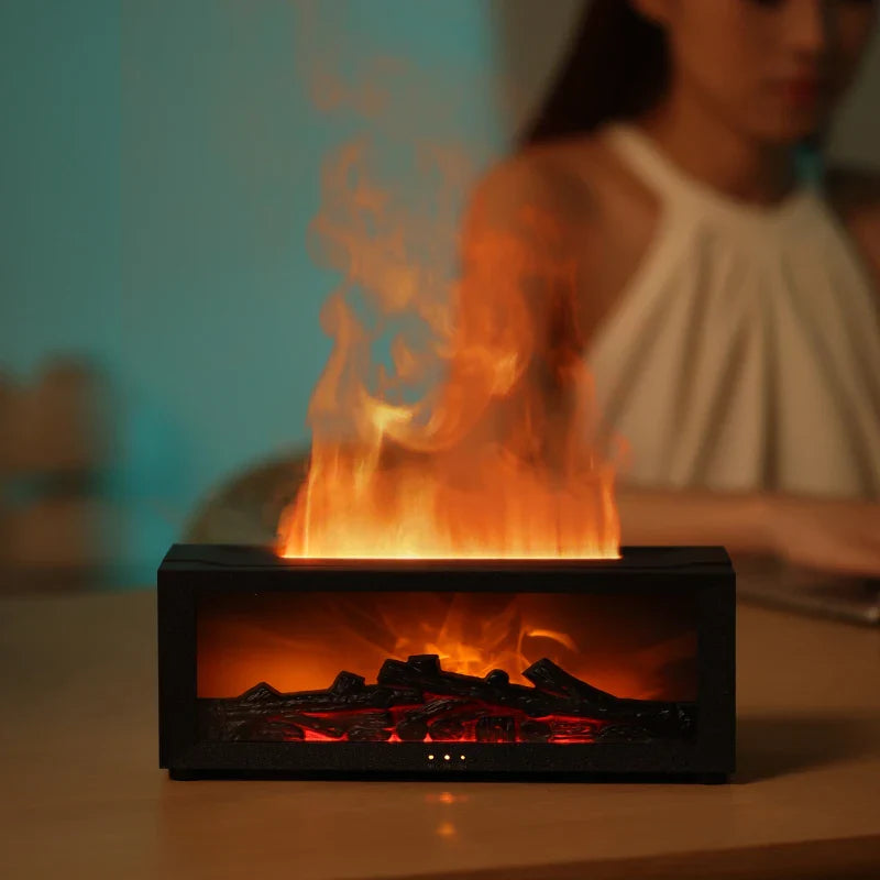 Difusor de Aromas Efecto Llama – Ambiente Cálido y Relajante