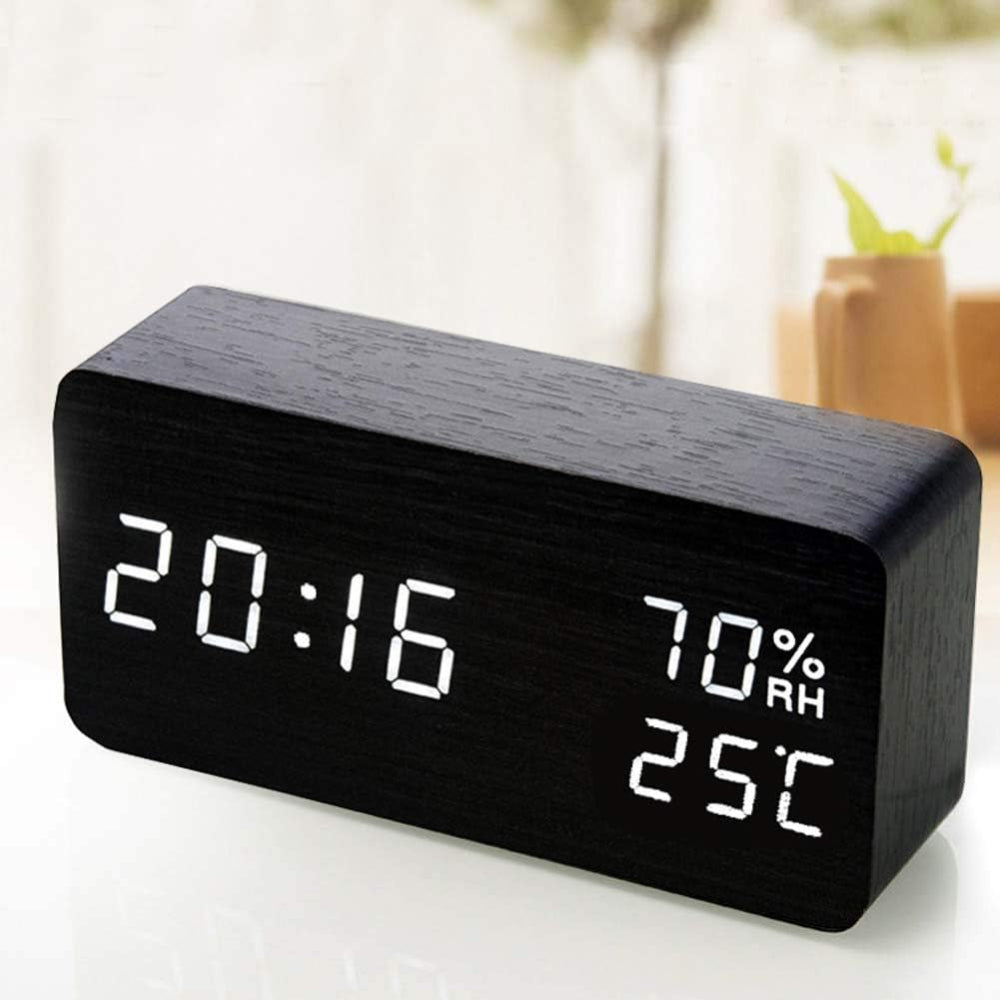 LED Clock With Voice Control – Modern Design And Smart Functionality