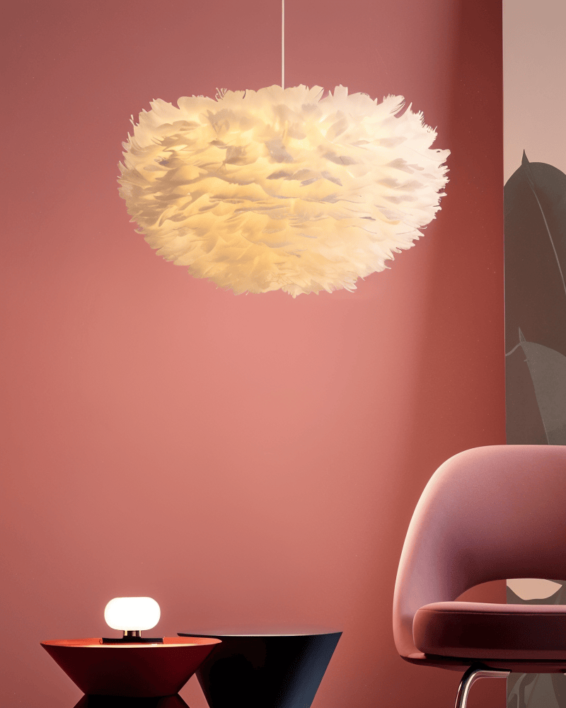 مصباح متدلي من الأعمدة - إضاءة ناعمة وأسلوب راقٍ