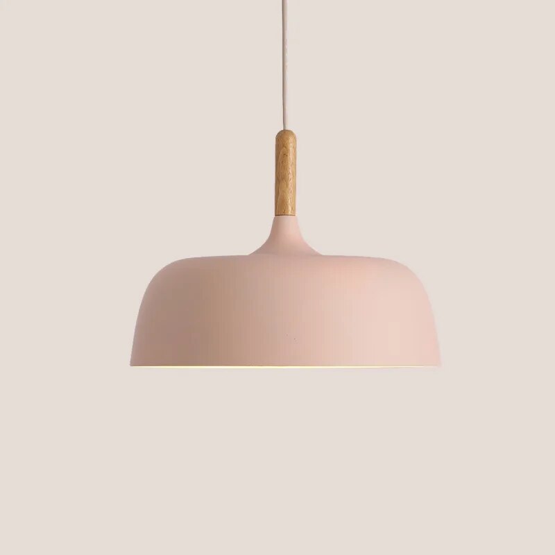 Nordická závěsná LED lampa – štíhlá linie a jemné osvětlení