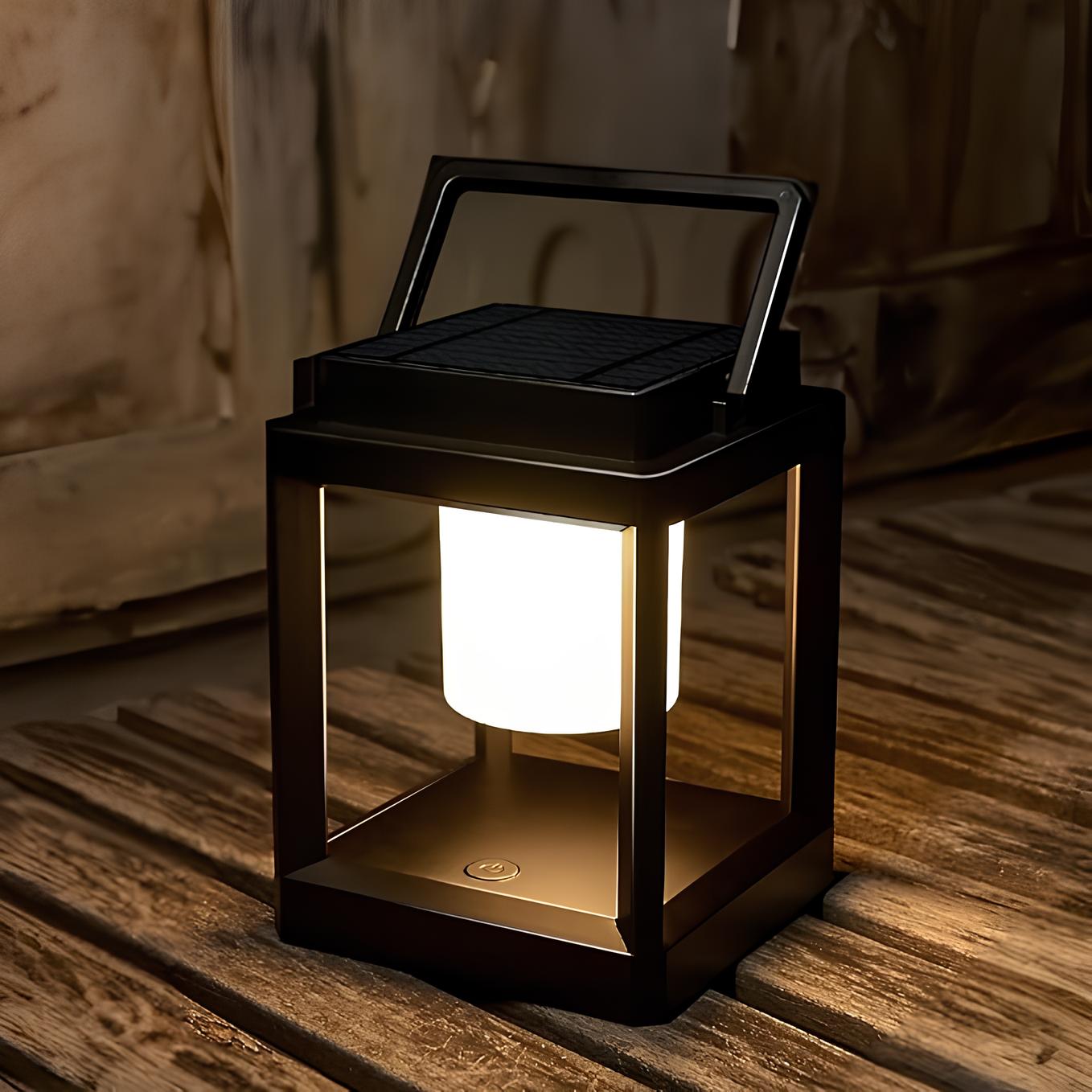Lanterna Solare Moderna – Illuminazione Elegante e Durevole