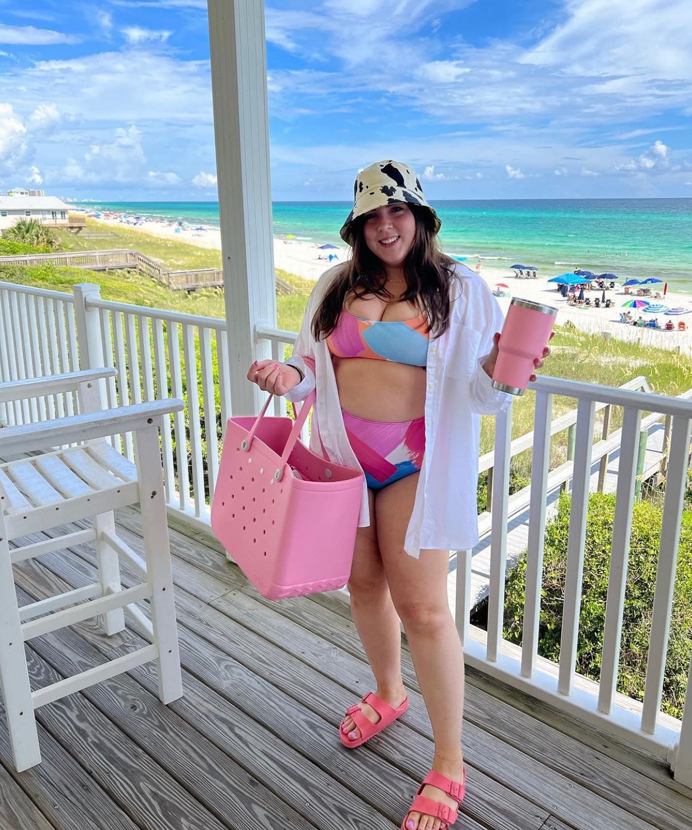 Merev strandtáska - Színes design és nagy kapacitás