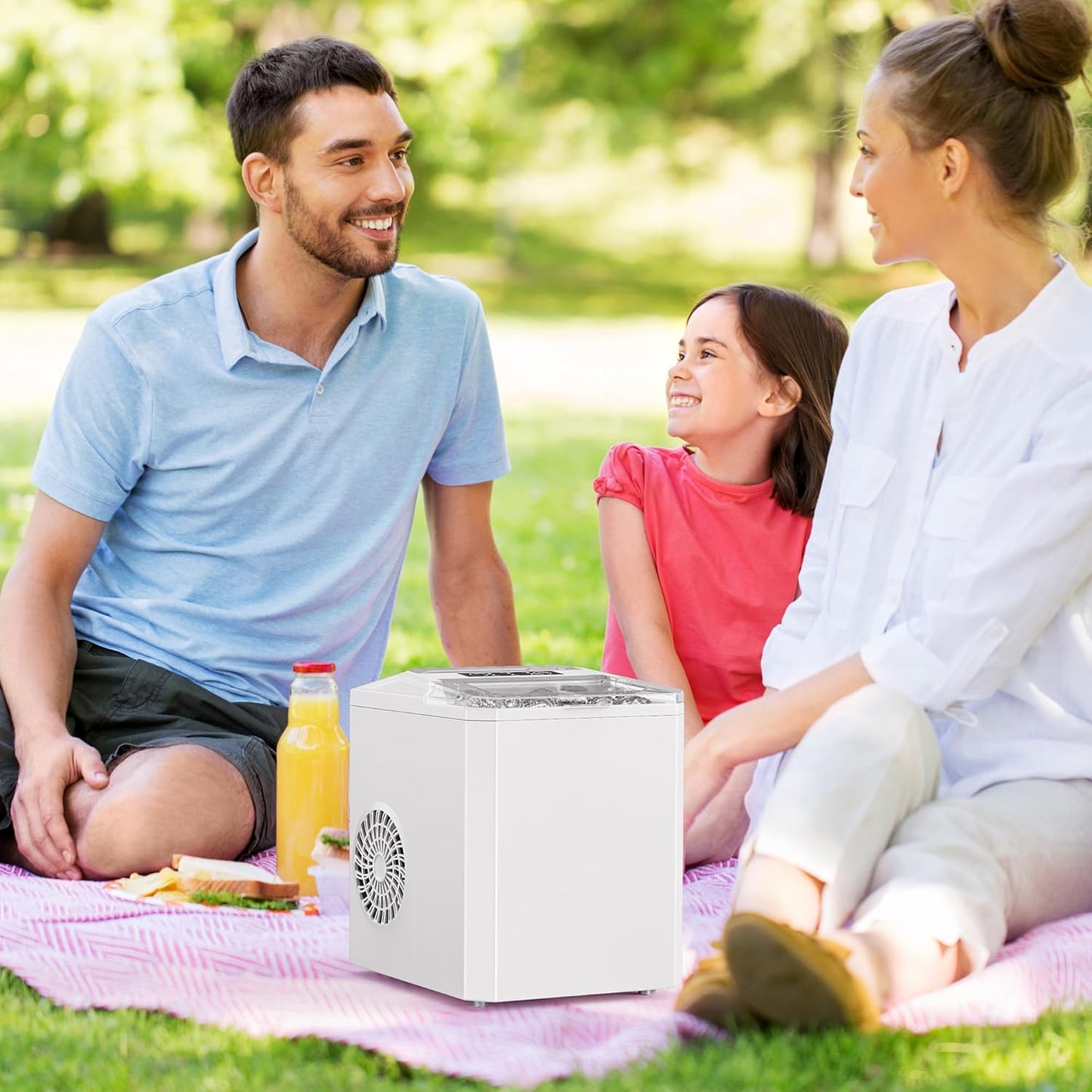 Portable Ice Machine – Instant Freshness at Your Fingertips