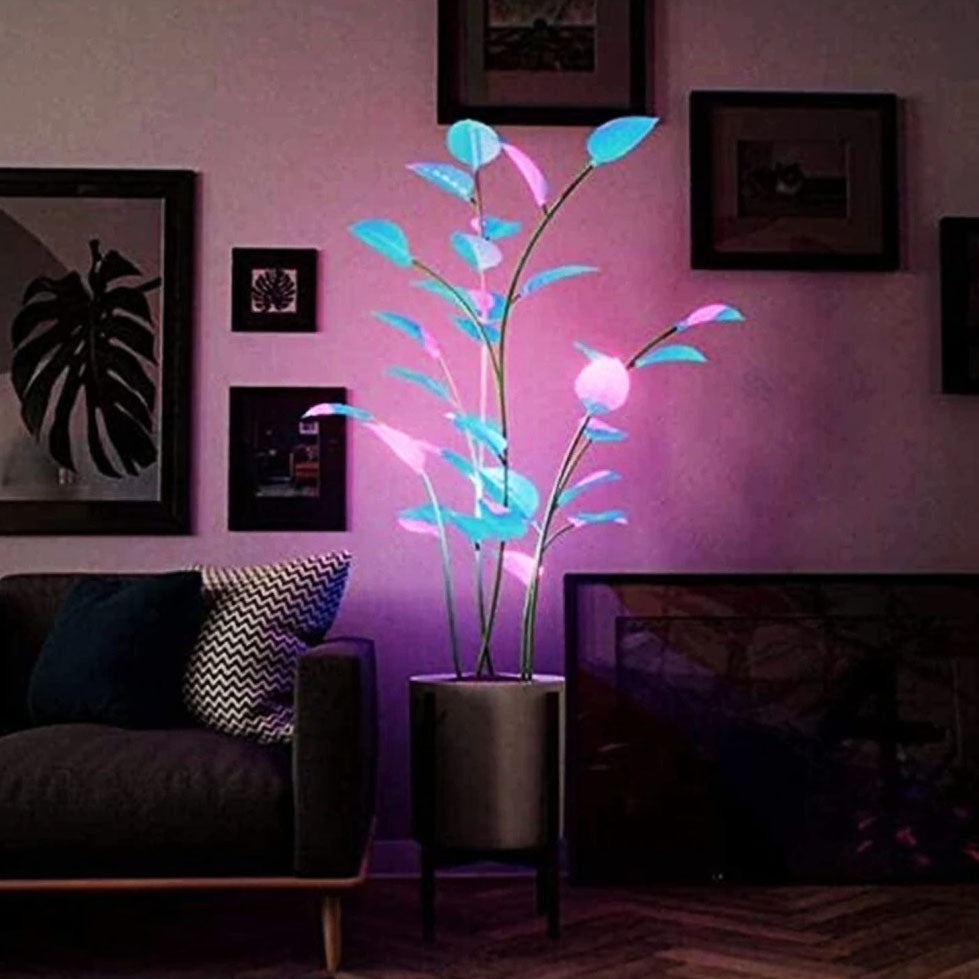 مصباح LED سحري على شكل نبات – أجواء طبيعية وساحرة 