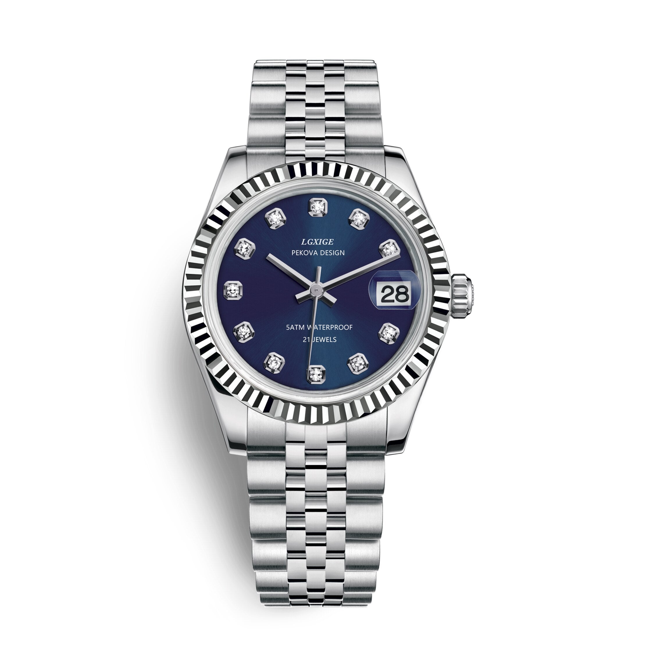 Classic Stainless Steel Strap Watch - Elegance & Everyday Reliability