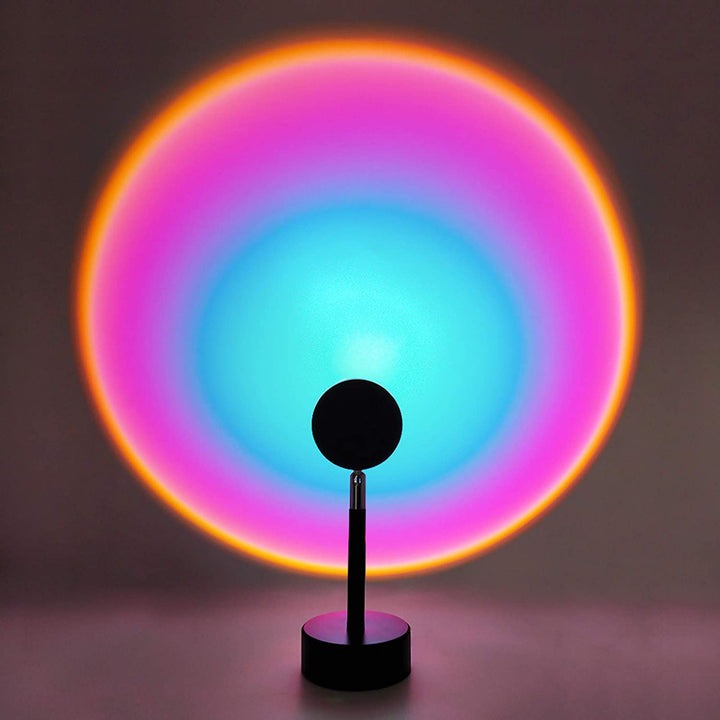 Lampe Coucher De Soleil Intelligente — Décor Moderne Et Bien-Être Lumineux
