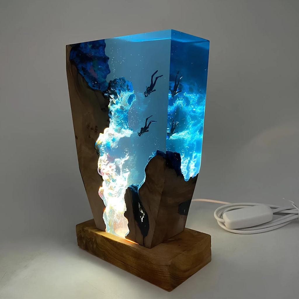 Oceanische Tafellamp – Rustgevende Verlichtingsdecoratie 