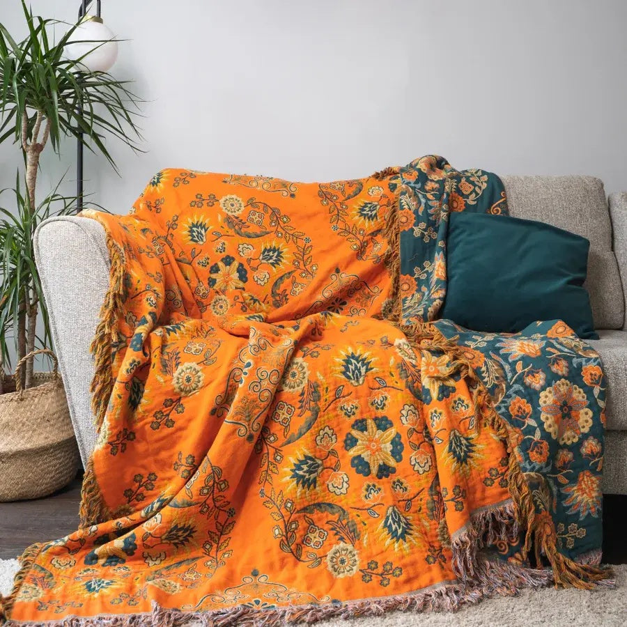 Manta reversible Marigold 