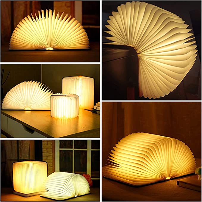 Bordlampe i bokform – Originalitet og eleganse 
