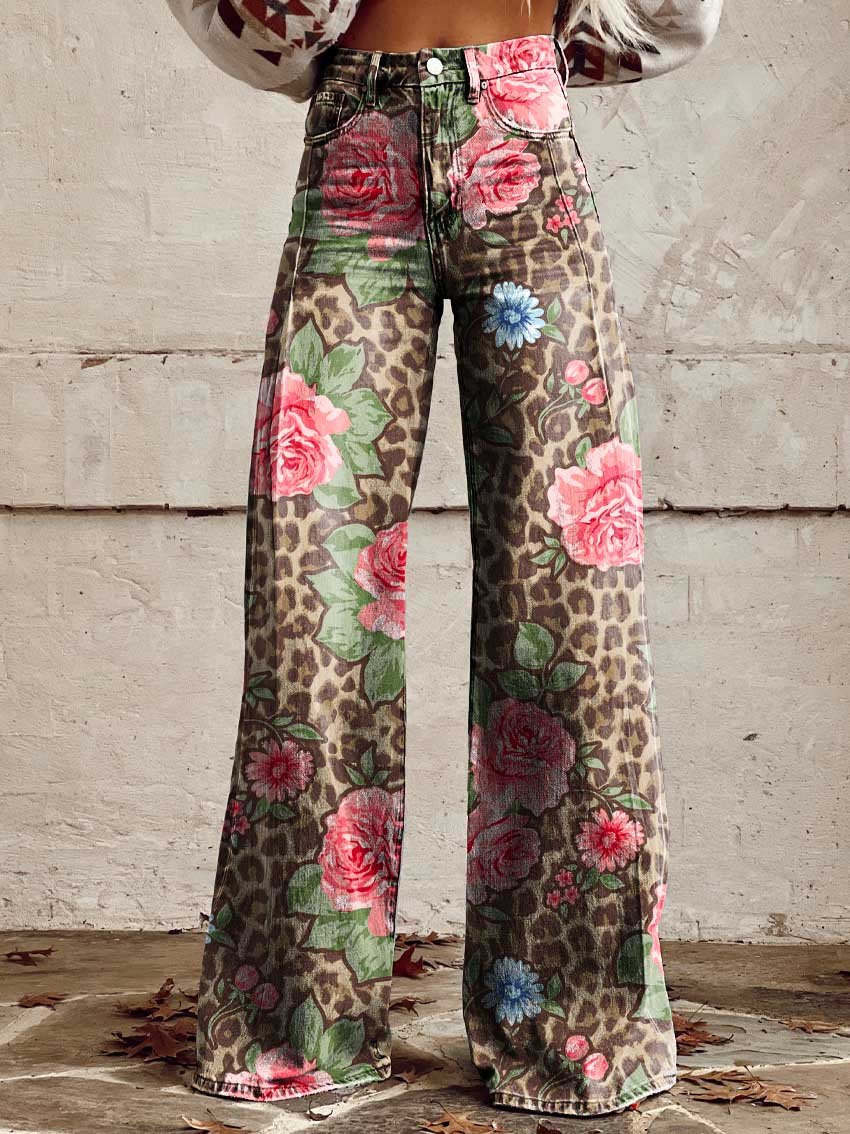 Carine | Kleurrijke Broek – Moderne Comfort en Trendy Snit 