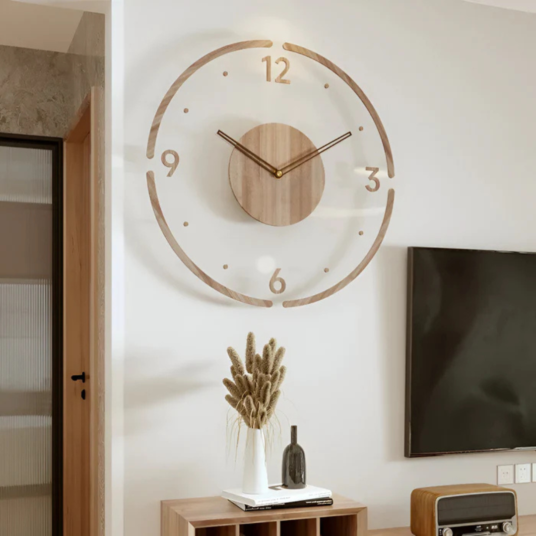 Duża Zegar Ścienny – Elegancki i Nowoczesny Design 