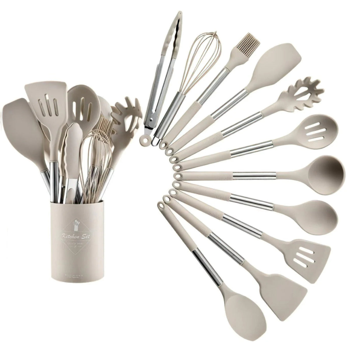 Conjunto de Utensilios de Cocina – Práctico y Versátil en el Día a Día 