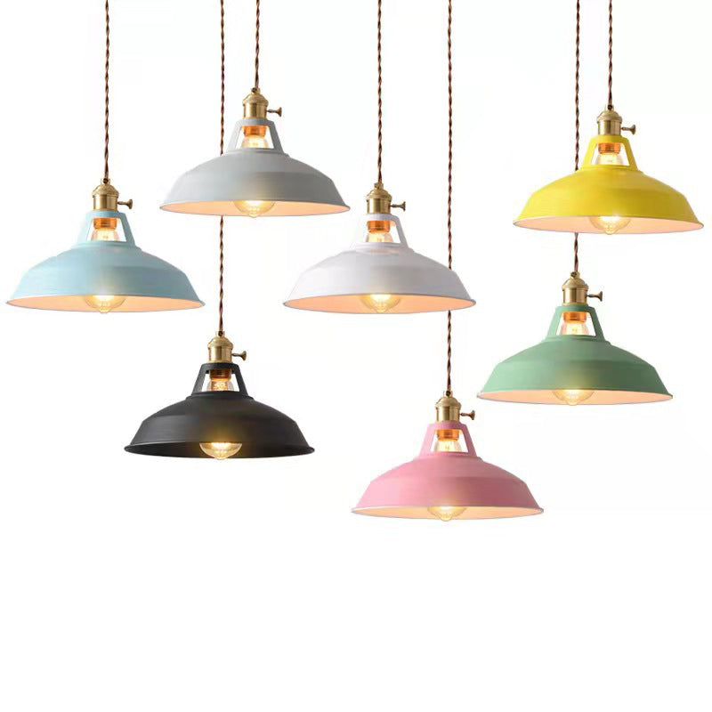 Vintage industriell taklampa - Éclairage Décoratif