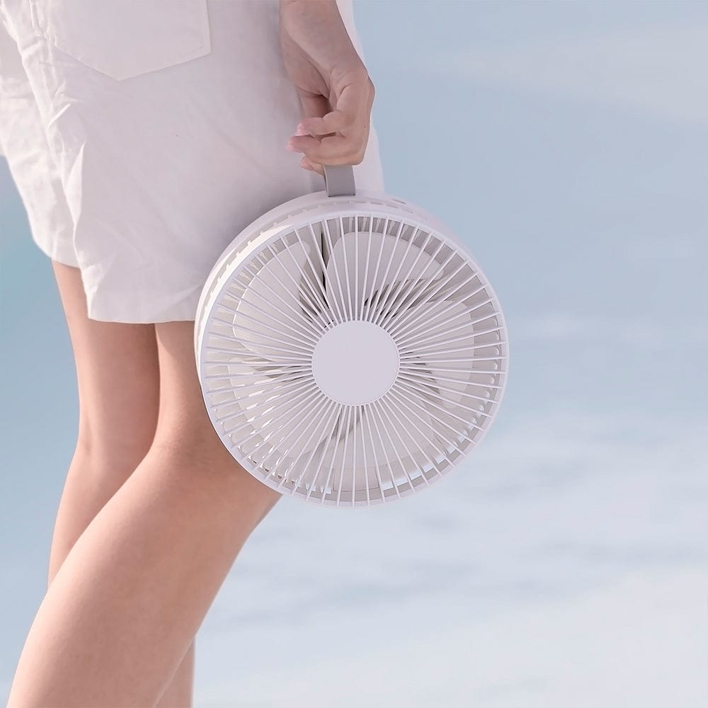 Ventilatore Portatile Telescopico Con Batteria Integrata 
