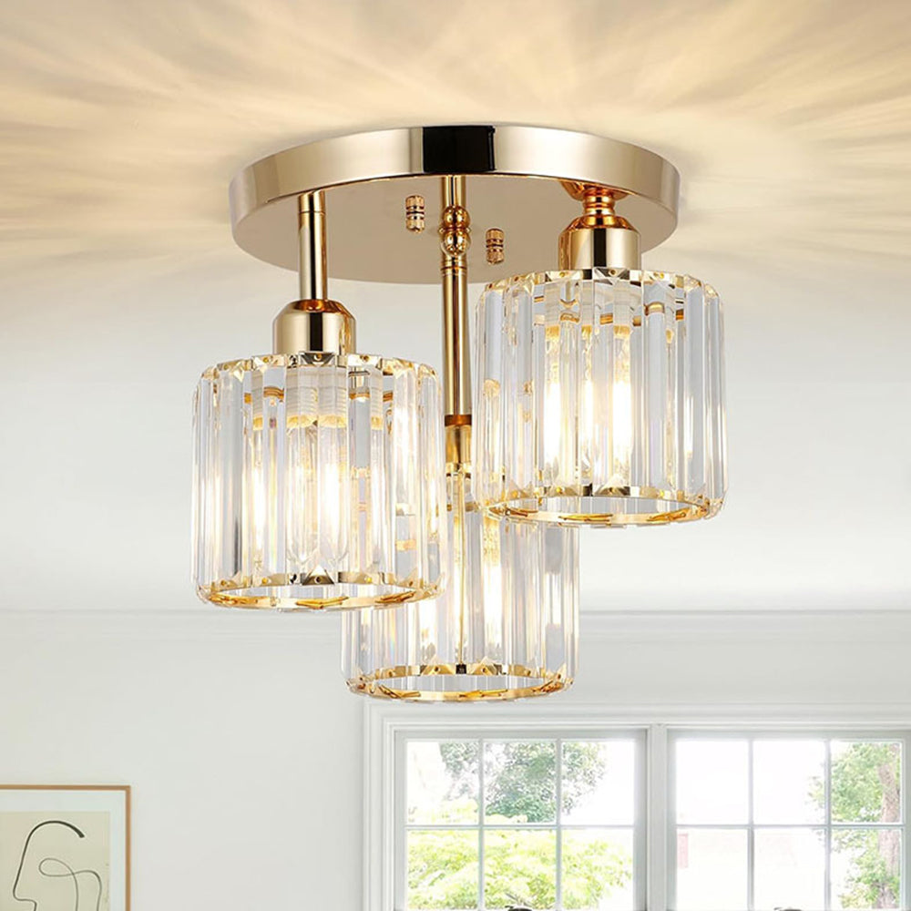 Semi-infelt taklampe – moderne eleganse og raffinert glans 