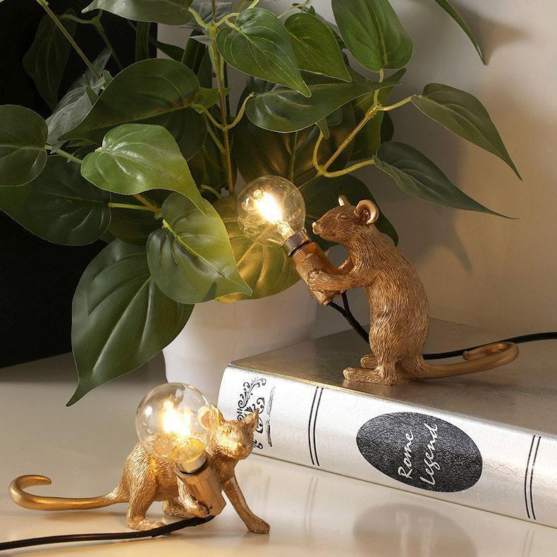 Skrivbordslampa Mus – Original dekoration och trendig belysning 