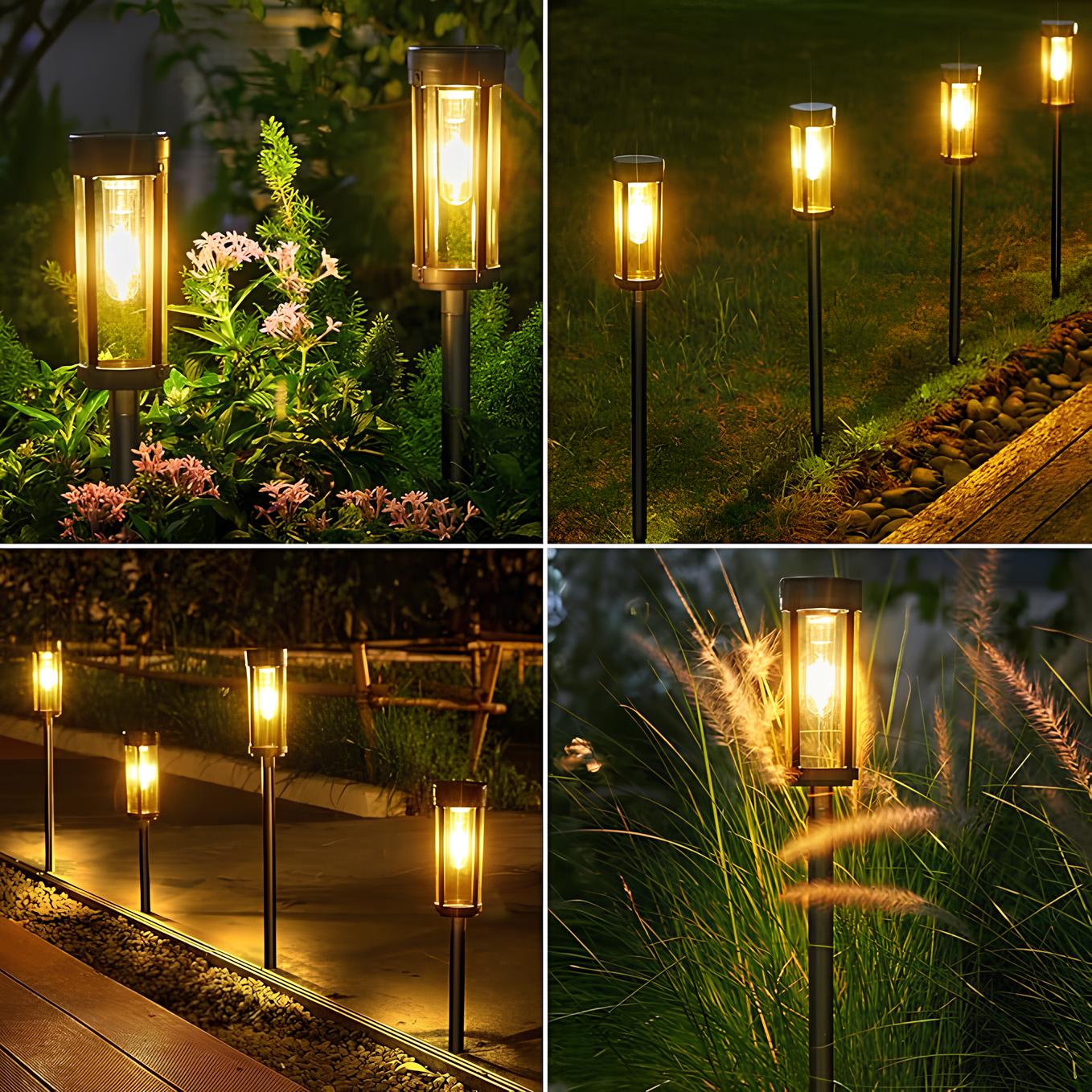 Torcia Solare Da Giardino – Luce Calda Ed Ecologica 