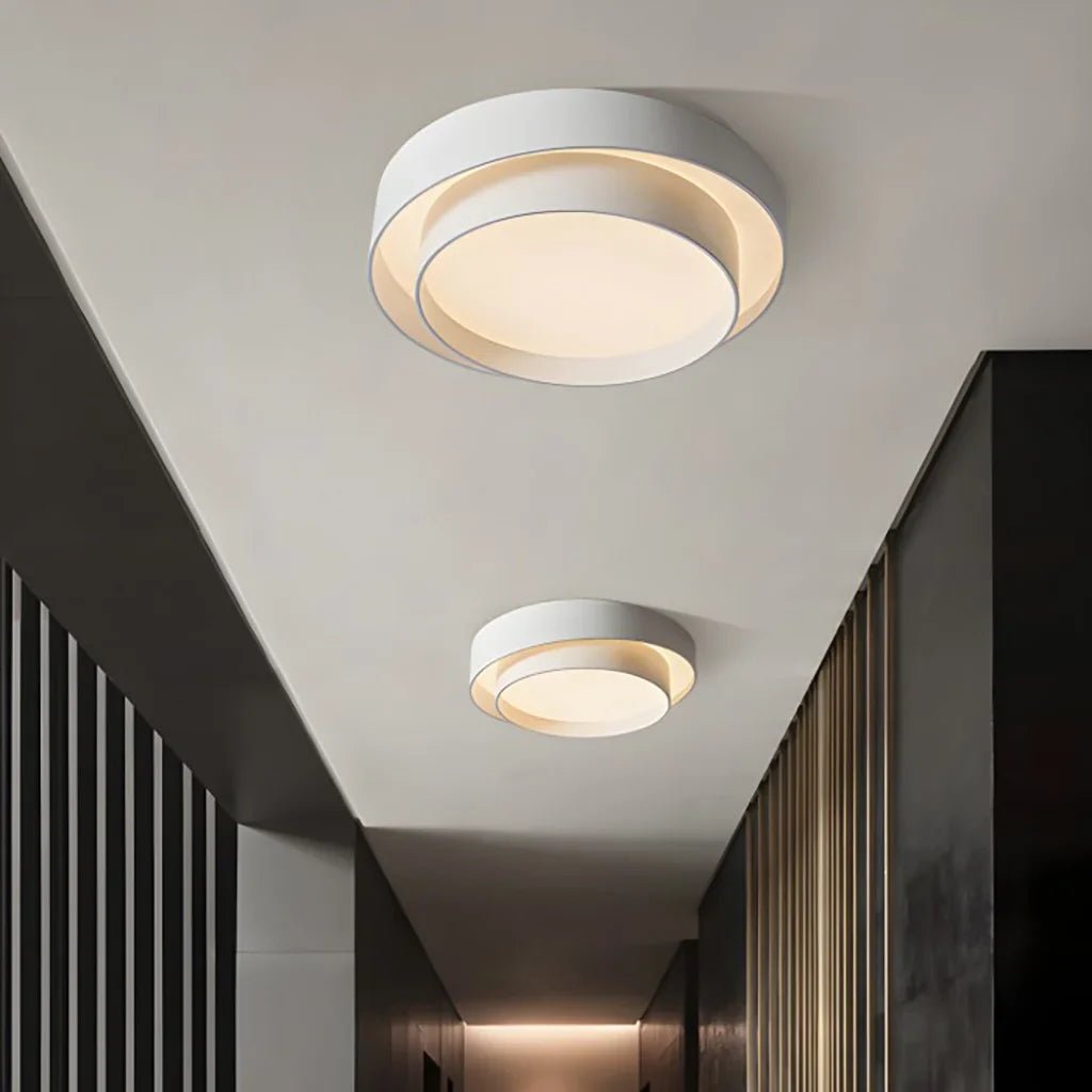 Luminária LED Disco – Luz e Conforto Visual 