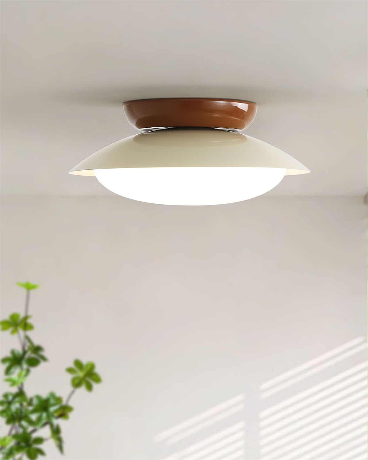 Kerek LED mennyezeti lámpa - természetes fény és diszkrét elegancia