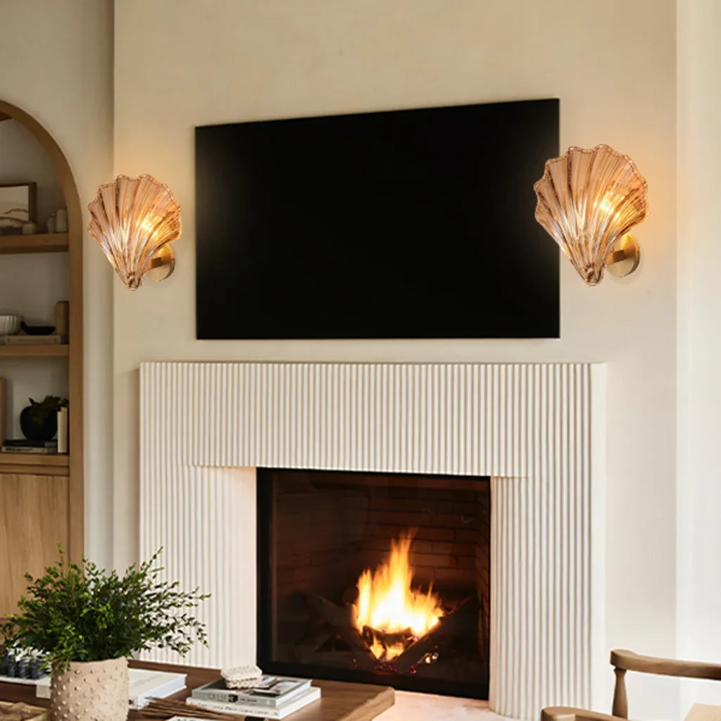 Vegglampe Skjell – Elegant og Maritim Belysning 