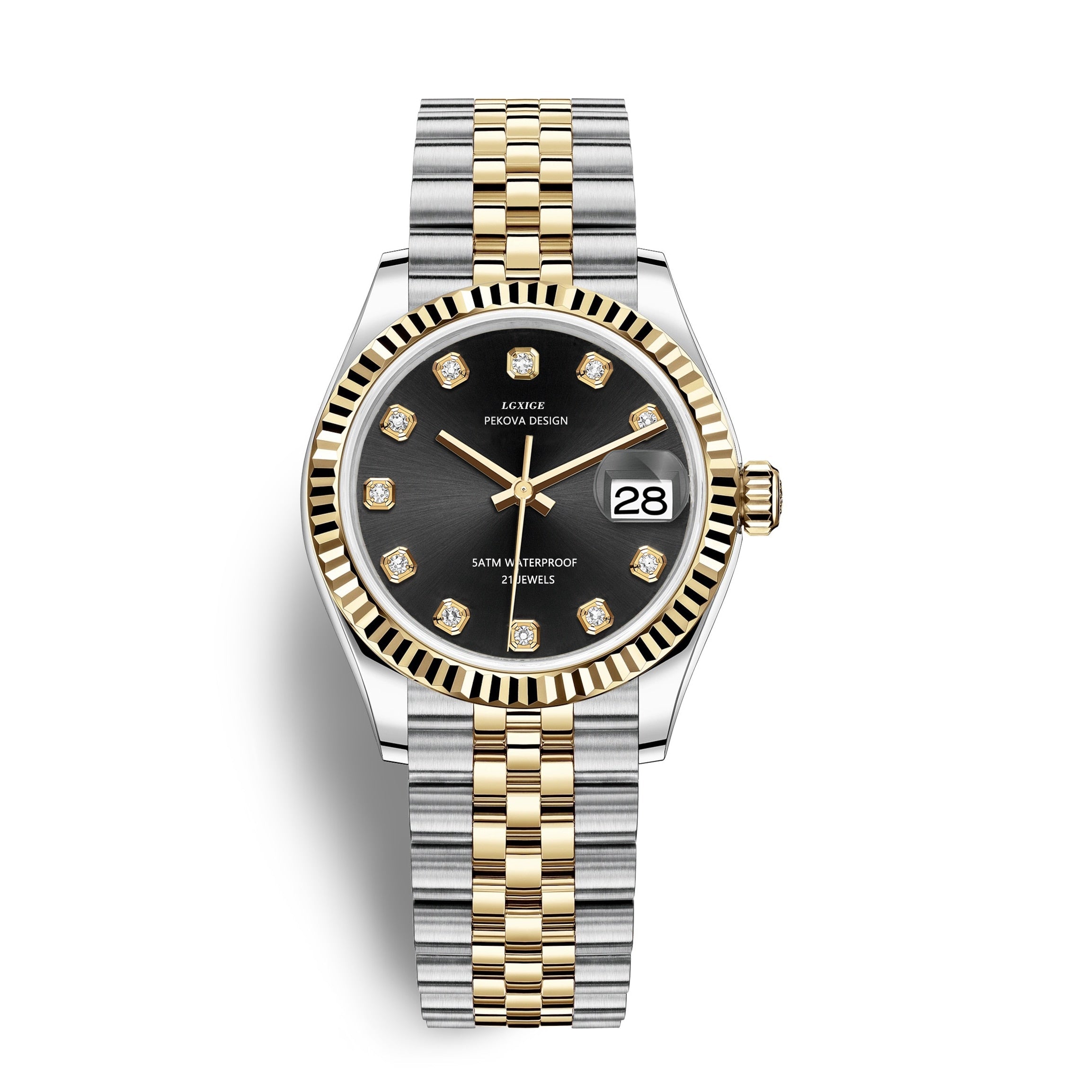 Classic Stainless Steel Strap Watch - Elegance & Everyday Reliability