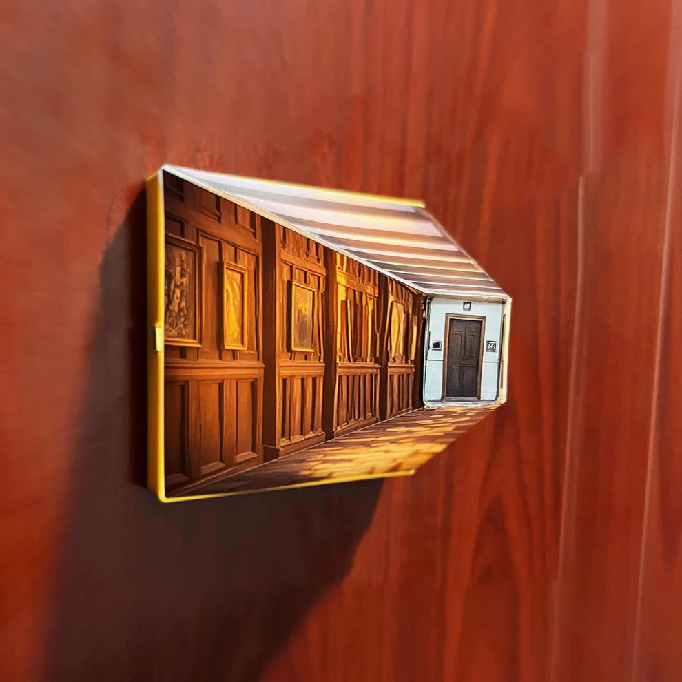 Aplica decorativă – Iluzie vizuală 3D 