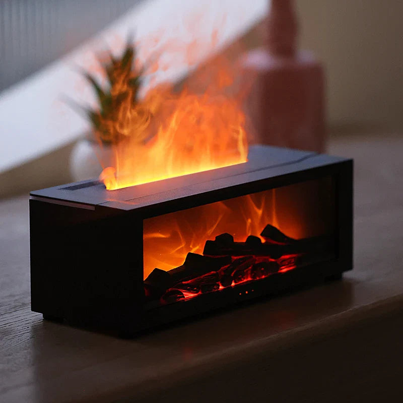 Difusor de Aromas Efecto Llama – Ambiente Cálido y Relajante 