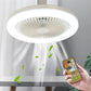 Multifunktionaler Deckenventilator – Luftzirkulation und integrierte Beleuchtung 