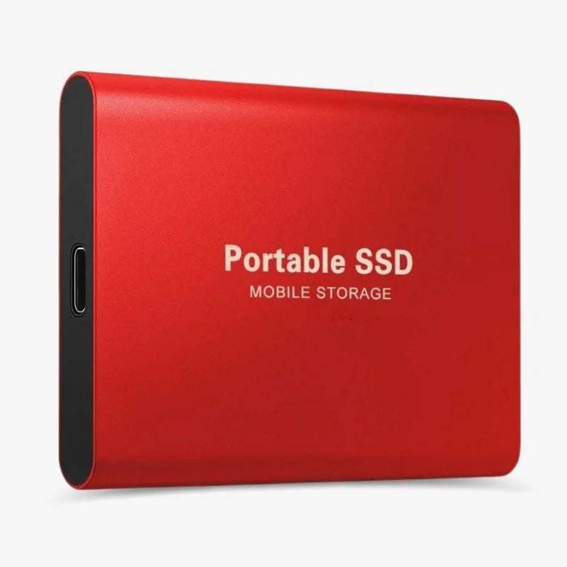 Externes Hochgeschwindigkeits-SSD-Laufwerk – Flüssige und kompakte Transfers 