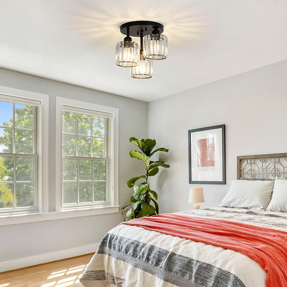 Semi-infelt taklampe – moderne eleganse og raffinert glans 