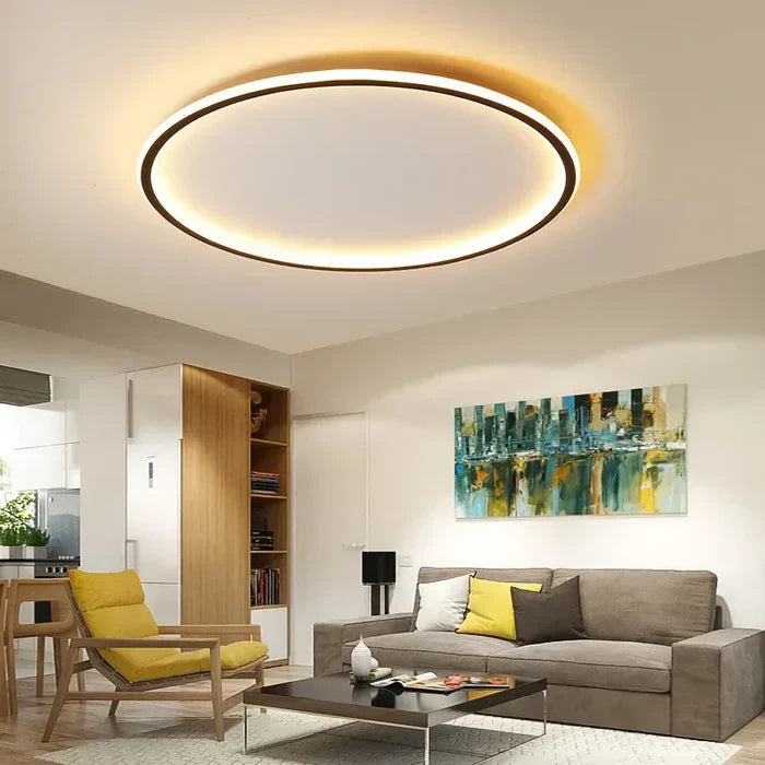 Ronde Plafondverlichting – Warme Sfeer En Scandinavische Elegantie 
