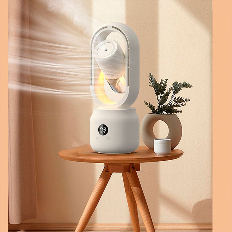 Ventilateur Portable Avec Humidificateur – Fraîcheur Et Confort Instantané